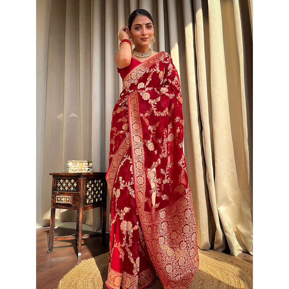 Banarasi Georgette Saree